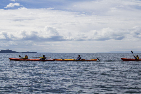 Puno: esperienza in kayak dell&#039;isola galleggiante di Uros sul lago Titicaca