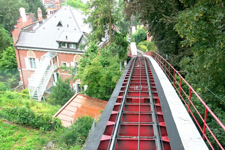 Aventura en transporte por Zúrich: Rueda dentada, Funicular y tour en barcoExcluyendo las subidas más largas