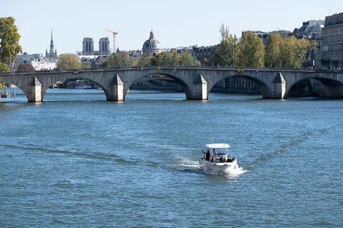 Paris: Private Seine River Cruise Paris: Private Seine River Cruise with Guide