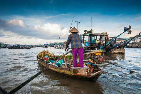 Excursión de 2 días por el Delta del Mekong :Explora el Mercado Flotante de Cai Rang