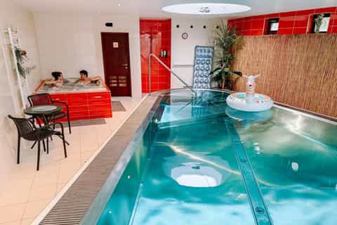 Prague : spa privé exclusif avec piscine, sauna et jacuzzi