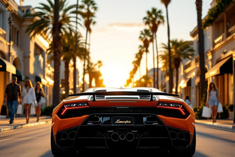 Los Angeles Supercar Experience: Hollywood & Beverly Hills Hollywood Urban & Scenic Sprint - 30 mins