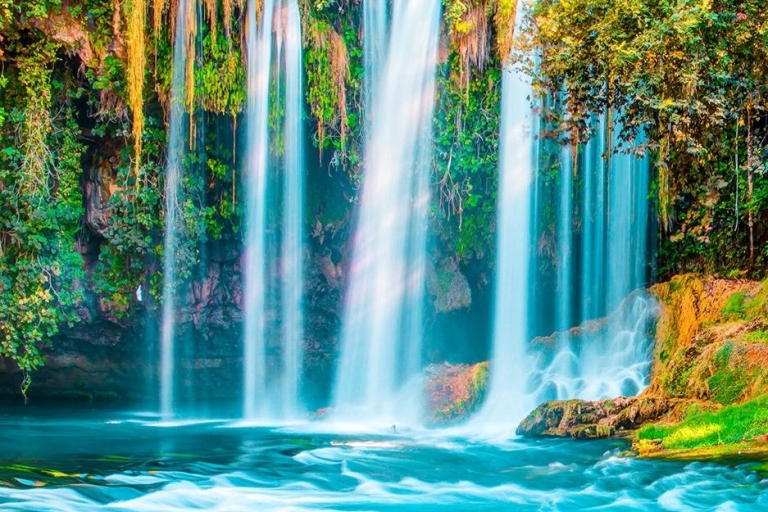 Antalya: Ganztägige Tour zu drei Wasserfällen mit MittagessenTour ohne Eintrittskarten