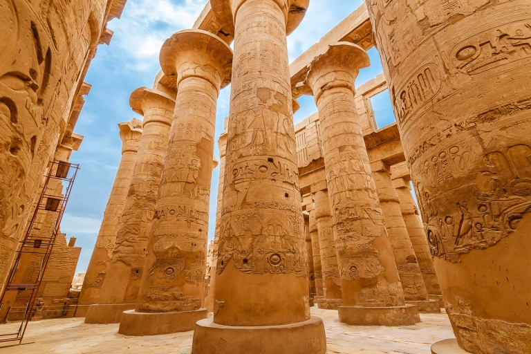 Van Caïro: privé all-inclusive tour van Luxor per vliegtuigAll-inclusive rondleiding door Luxor vanuit Caïro per vliegtuig