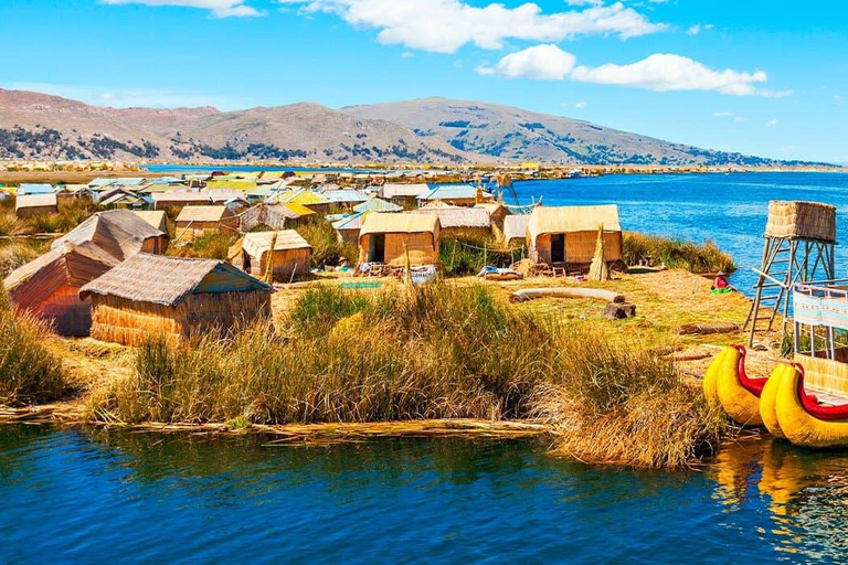 Excursão de 1 dia para as Ilhas Uros e Taquile com almoço