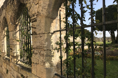 Visite exclusive des châteaux de Saint-Émilion avec dégustationsGroupe privé de 2 à 6 personnes.