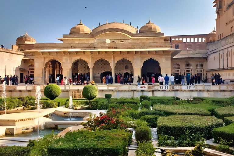 Jaipur : visite guidée privée d&#039;une journée ou d&#039;une demi-journée en voitureVisite d&#039;une journée en voiture avec chauffeur, guide et billets d&#039;entrée