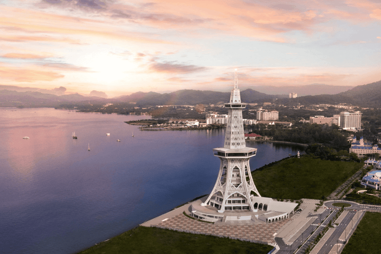 Kedah: Maha Tower Langkawi ToegangsticketMaleisisch - Zonsondergang