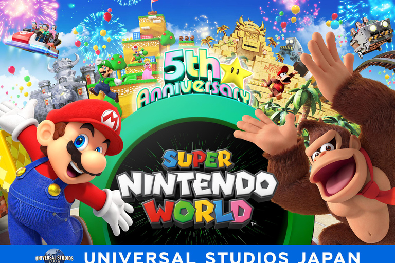 Universal Studios Japan: Nintendo World + Have Fun Pass USJ 1 Day (Category B) + SNW + Kansai Fun Pass [Entry 12:00]