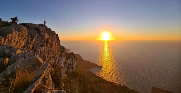 Sóller: Ausflug bei Sonnenuntergang mit Blick auf das Meer