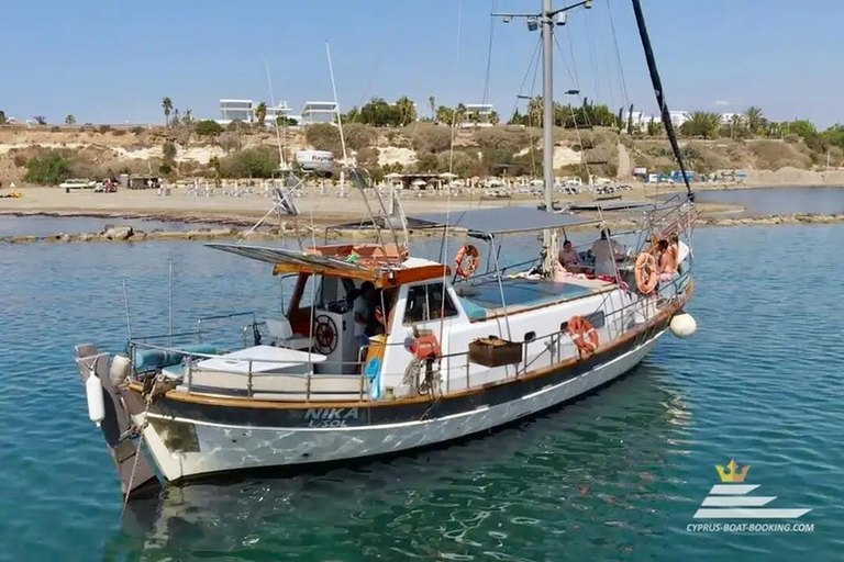 Rhodes : Croisière avec 4 arrêts baignade, déjeuner, boissons et transferts