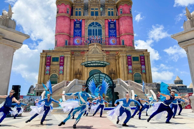 Danang: Gyllene bron - Ba Na Hills - Liten gruppHeldag - Buffé