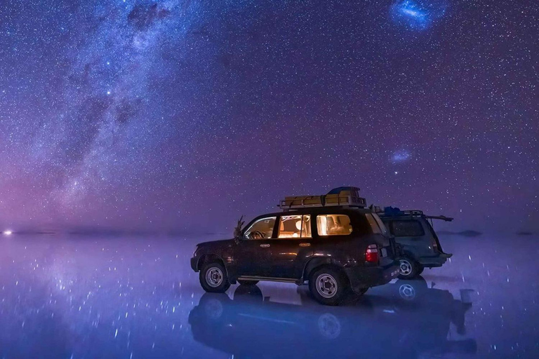 Sterrennacht en zonsopgang in Uyuni | privétour |