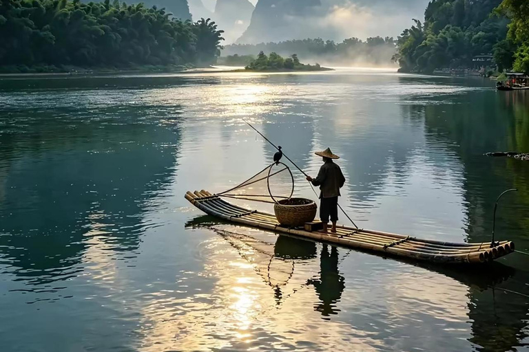 Guilin: Scenic 4-Star Li River Cruise to Yangshuo 4-Star Li River Cruise with English-Speaking Guide