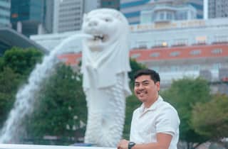 Singapur: Professionelles Fotoshooting im Merlion Park