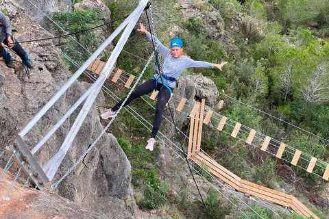 Marxuquera: La Falconera Via FerrataMarxuquera: Falconera Via Ferrata