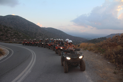 Bali Rethymno fyrhjulingssafari 55 km terrängupplevelseNostos Safari