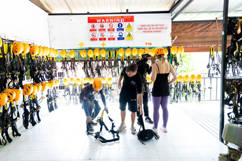 Phuket: Rainforest Eco Zipline Expedition 32 Platforms