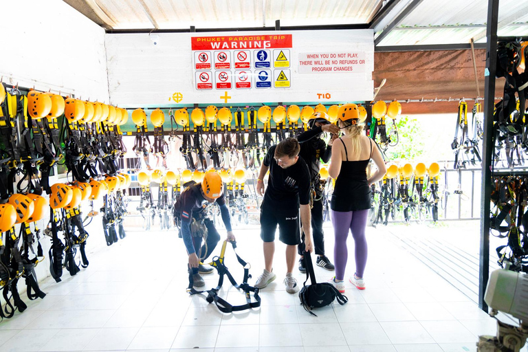 Phuket: Rainforest Eco Zipline Expedition 32 Platforms