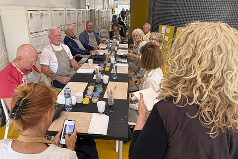 Porto: Portuguese Tile Painting Workshop with Wine