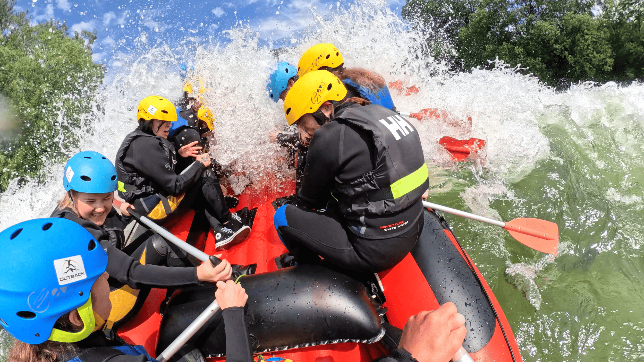 Raftingtour Light für Erwachsene & Familien mit Kindern ab 8 Jahren