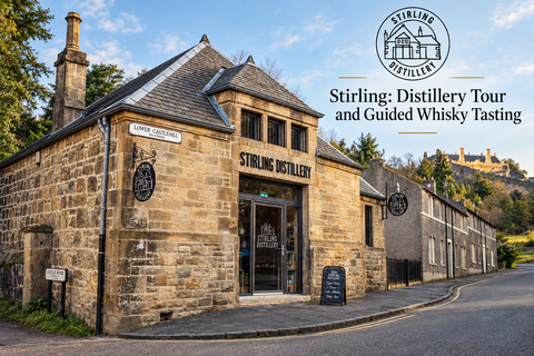 Stirling: Distillery Tour and Guided Whisky Tasting Tour and Tasting with Miniature and Glass