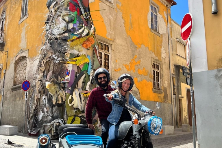 Porto: Ganztägige private Sidecar-TourPrivate Sidecar-Tour am Morgen