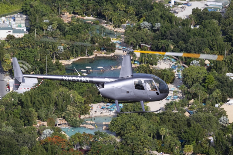Orlando : vol commenté en hélicoptère au-dessus des parcs à thème25-30 minutes (parcs à thème + centre-ville)
