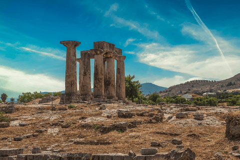 From Loutraki: Ancient Corinth, Canal, and Olive Oil Tour