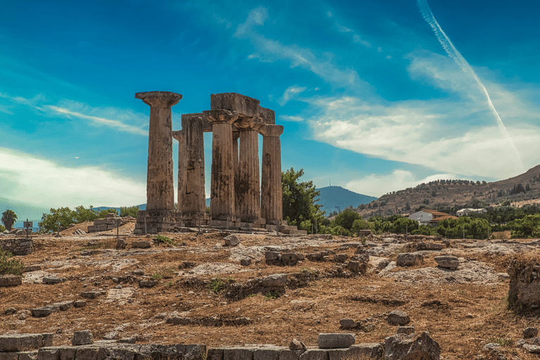 From Loutraki: Ancient Corinth, Canal, and Olive Oil Tour