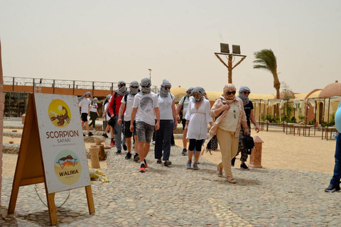 Hurghada : ATV-körning och besök på SAND MOUNTAINATV morgon (upphämtning från hotell utanför Hurghada)