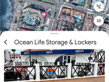 Playa de Las Américas: Ocean Life Deposito bagagli e armadietti