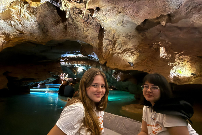 Valencia: San José Caves Tour & Summer Waterfall Day Trip Caves of San Jose + Waterfall - NH Hotel Pickup