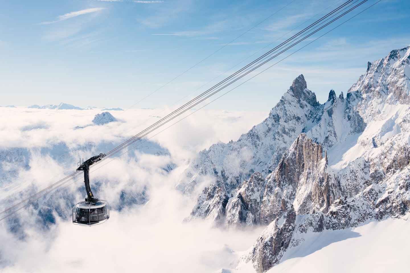 Courmayeur: Skyway Monte Bianco Cable Car Return Ticket