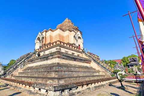 Chiang Mai: Old City Walking Tour with Temples & History Small Group Without Entry Fees