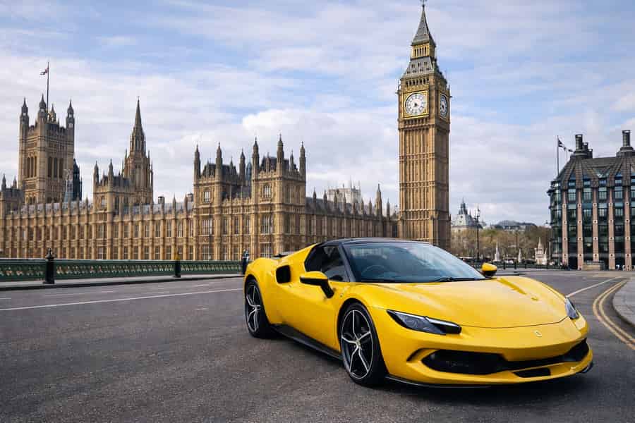 4 uur durende supercar-ervaringstour