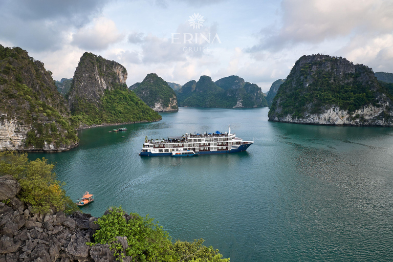 Vanuit Ninh Binh: Luxe Erina Lan Ha Bay Cruise 2-3 Dagen ReisErina 3 Dagen 2 Nacht