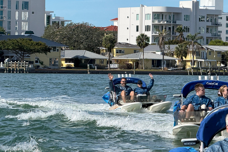 Sarasota: Island Adventures & Catamaran Speedboat Tour