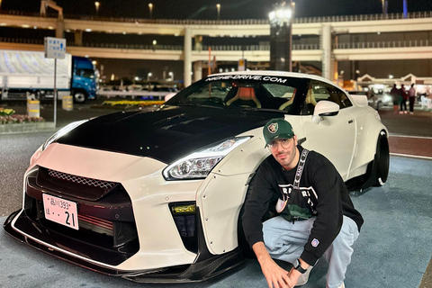 Tokio: 2022 Nissan R35 GTR Daikoku Car Meet Tour PackageTokio: Geführte Daikoku-Tour & Treffen mit berühmten Autos