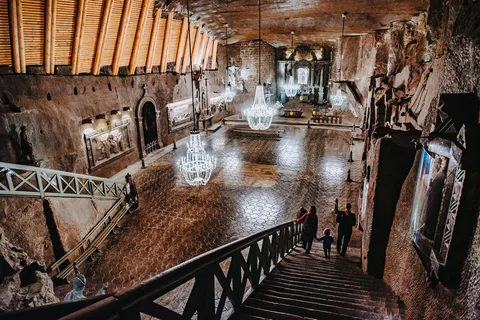 De Cracóvia: Visita à mina de sal de Wieliczka