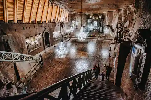 Depuis Cracovie : Visite de la mine de sel de Wieliczka