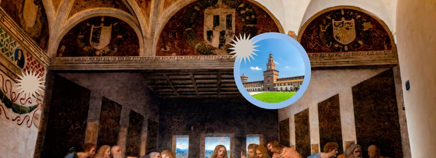 Milano: Tour guidato dell'Ultima Cena e del Castello Sforzesco