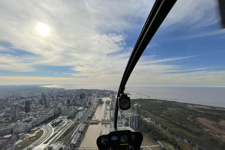 Helicopter flights in Buenos AiresHelikoptervluchten in Buenos Aires