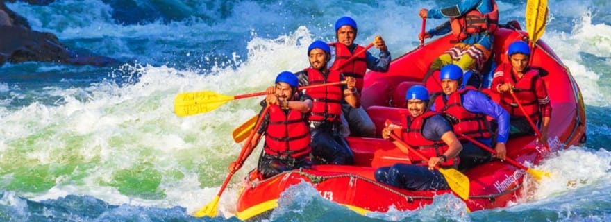 Rishikesh : aventure en rafting avec prise en charge à l'hôtel