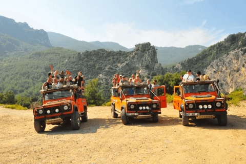 Forfait aventure Kusadasi 1-2-3-4 jours3 jours excursion en jeep, tour en bateau, bain turc, promenade en atv, divinité