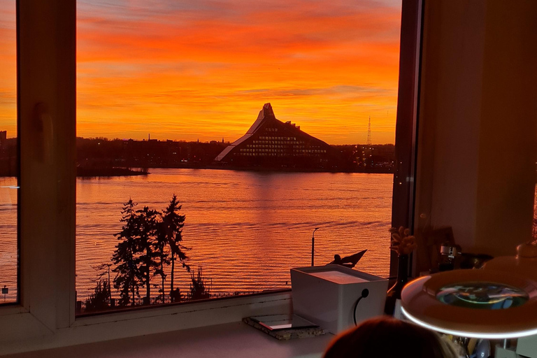 Riga: Private Jewelry Workshop with a View