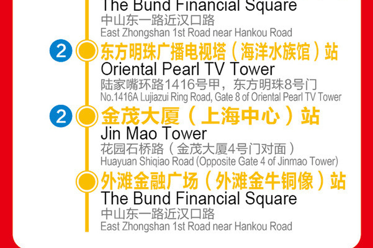 Shanghai: City Sightseeing Bus Pass with Audio Commentary City Sightseeing Bus with Audio Commentary Two Day Pass