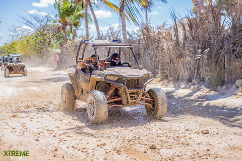 Punta Cana: Tour en buggy de medio día con Recogida incluida