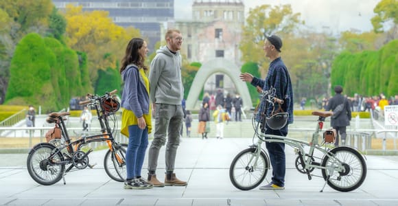 Hiroshima: Peace Cycling Tour mit ortskundigem Guide