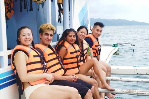 Island Hopping with Parasailing and Crystal Kayak